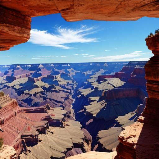 AI Generated Image of the Grand Canyon