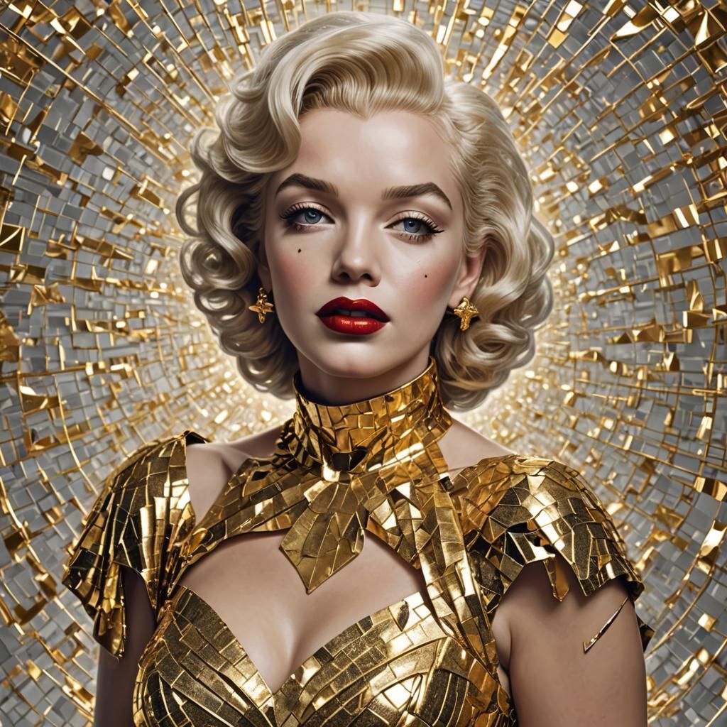 Marilyn Monroe Returns with Futuristic Cyborg