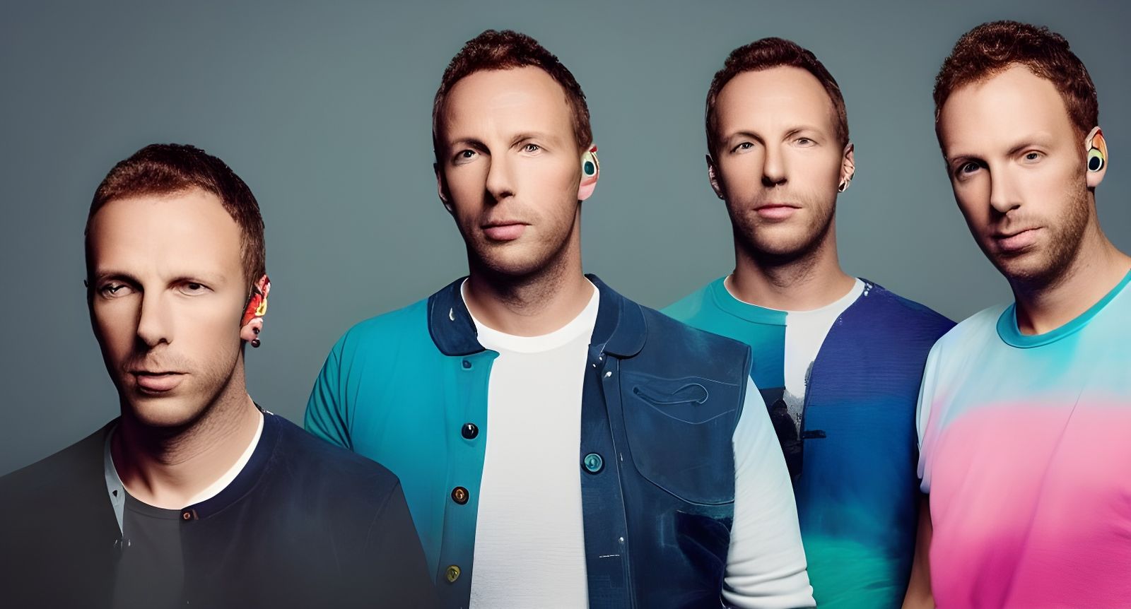 Icy Mountains Under a Winter Sky