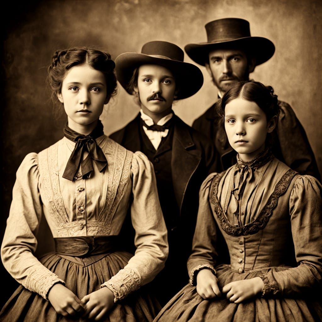 Wild West Gunfighters: A Daguerreotype Portrait