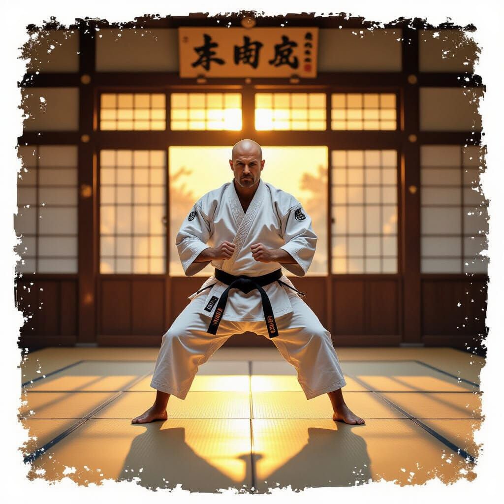Kyokushin Karate Master Michel Anger Teaches with 10th Dan A...