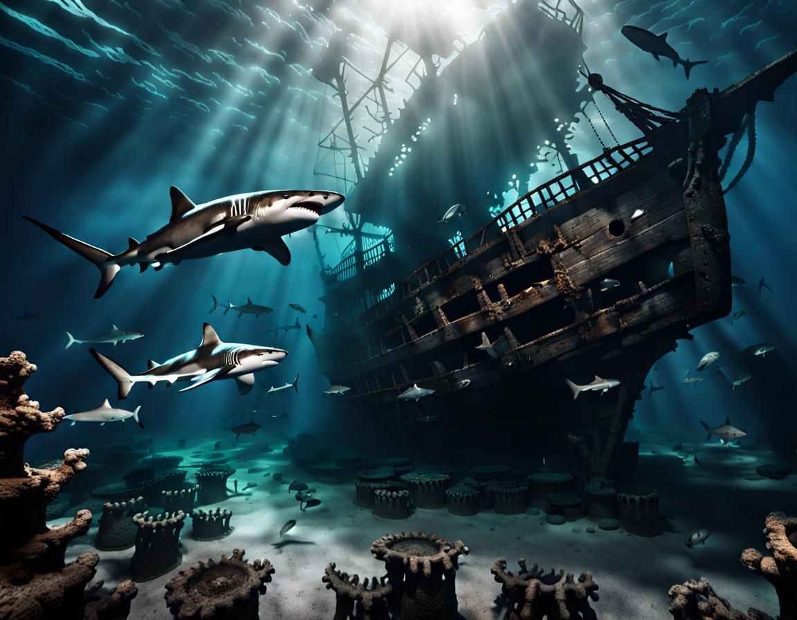 Shark infested