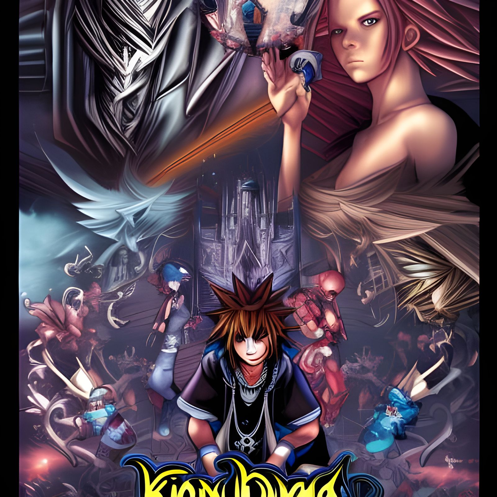 Kingdom Hearts Comic Book Art by Brooks and Mumford