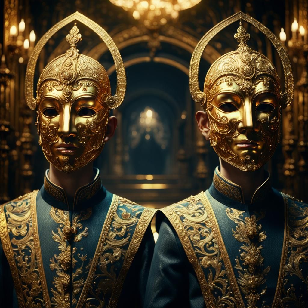 Golden Masks: Silent Twins in Unreal Engine 5