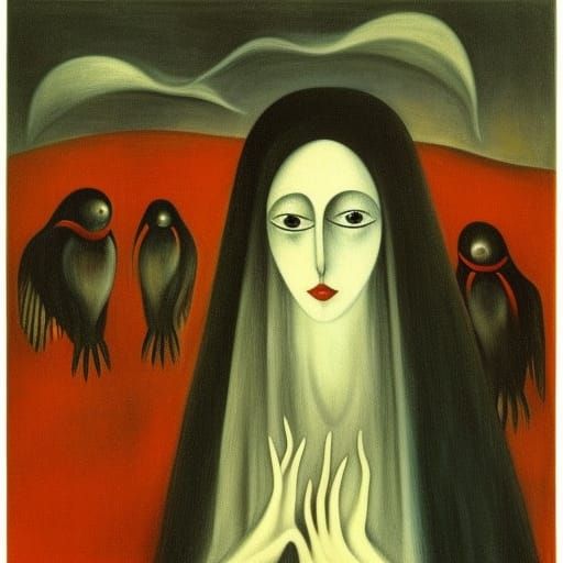 Surrealist Dreamscape in Carrington Style