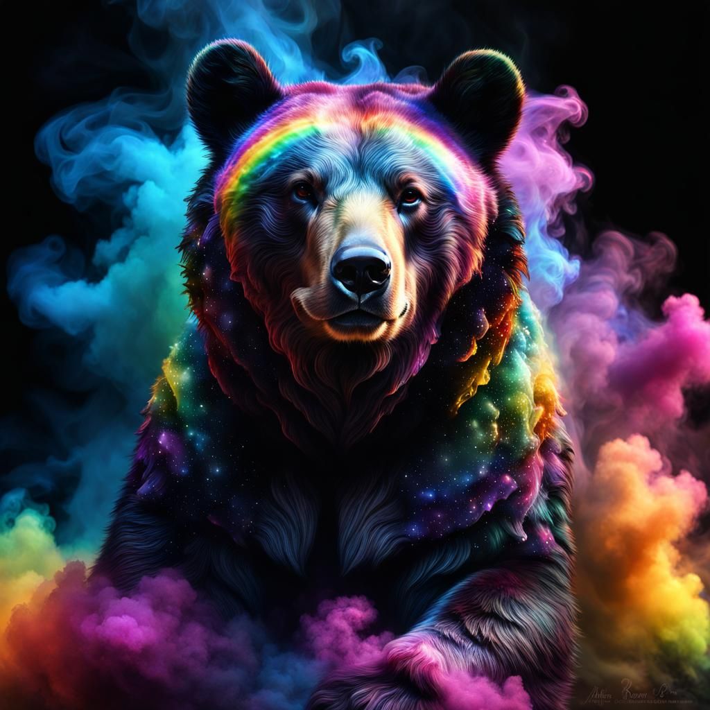 Fairy Bear Cub in Galaxy Armor