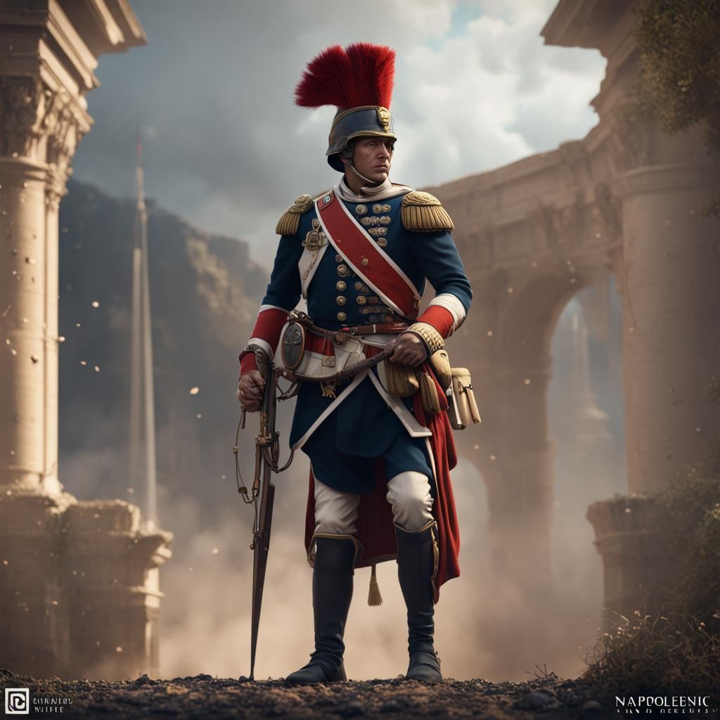 Napoleonic Soldier in Roman Legionary Style