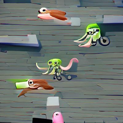 Squid Game Inspired AI Art