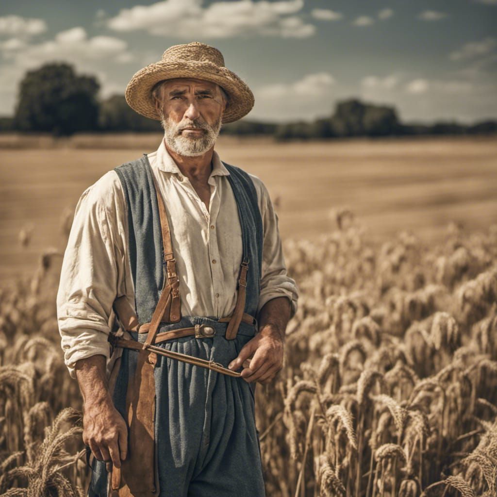 American Farmer in Classical Age Field
