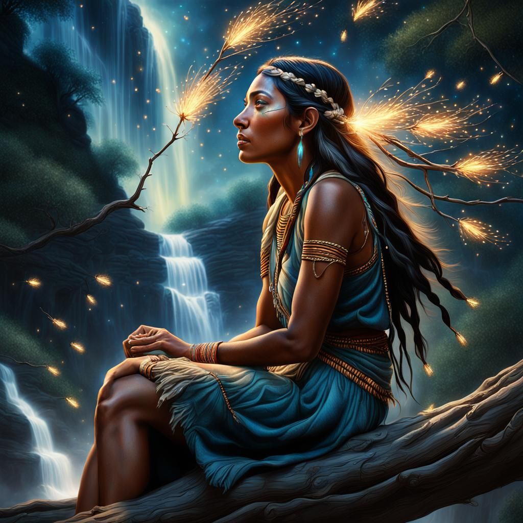 Native American woman