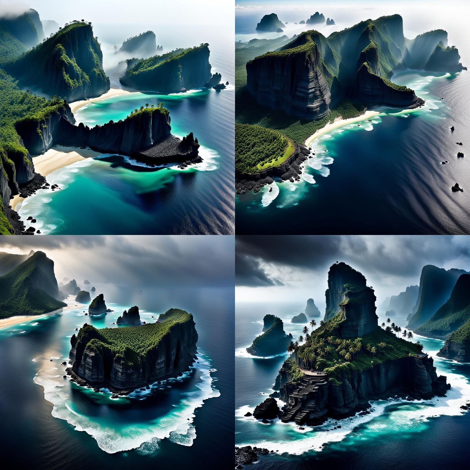 Mysterious Island in the Indian Ocean, Black Pearls