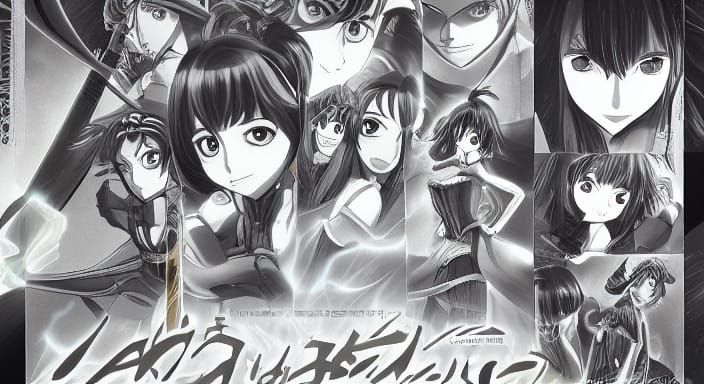 Anime Road to Mastery in Cel-Shaded Style