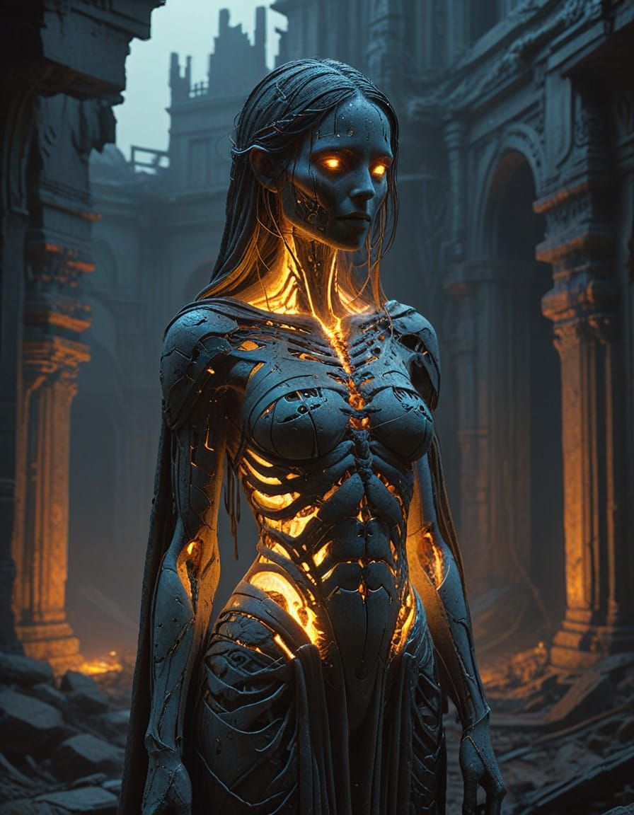 Awakening from dreams in radiant whispers