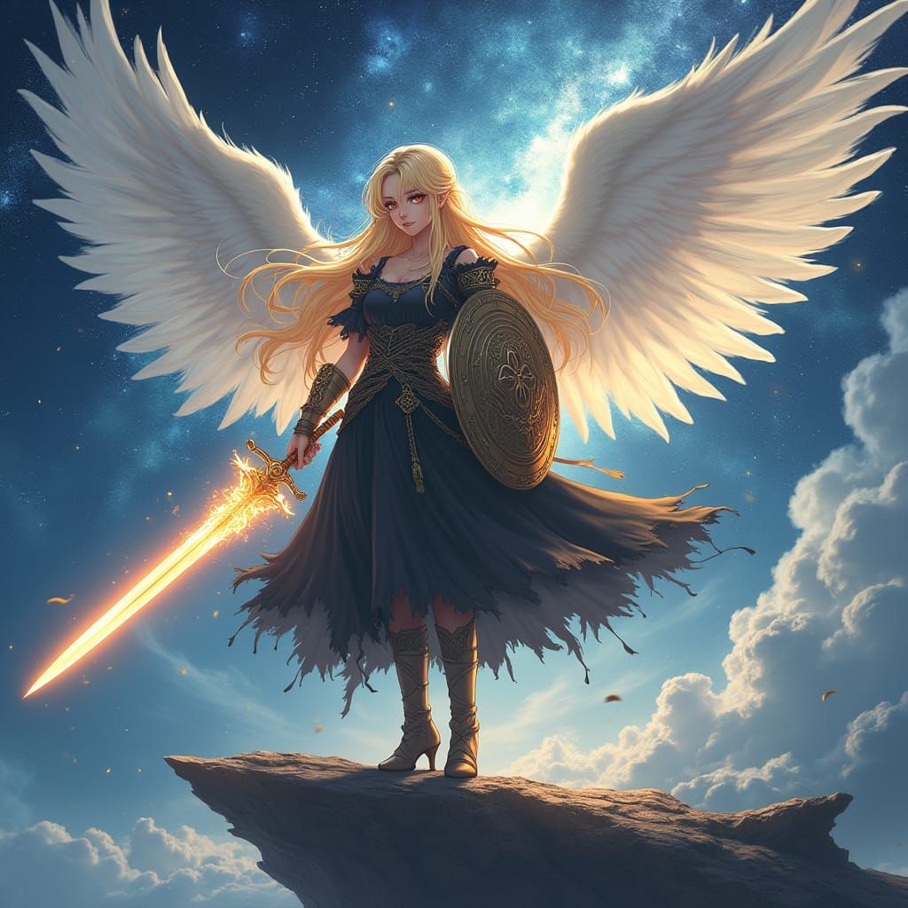 Celestial Warrior on Ethereal Island