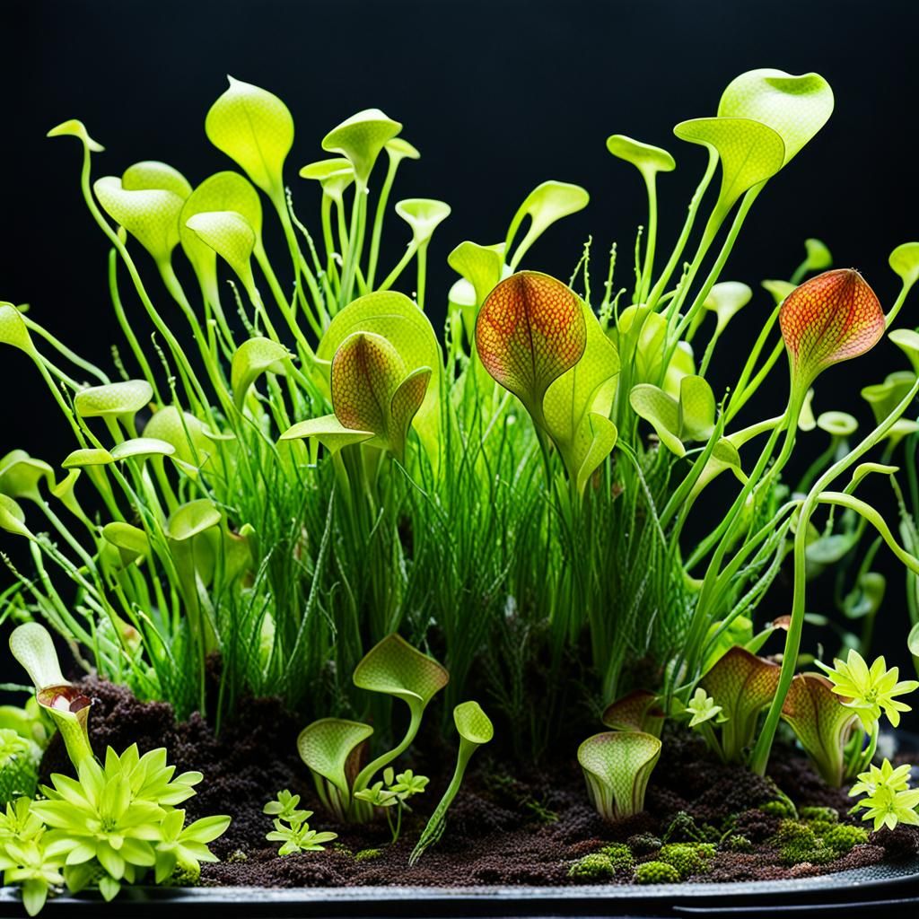 Carnivorous Plant Feeding: An AI Interpretation