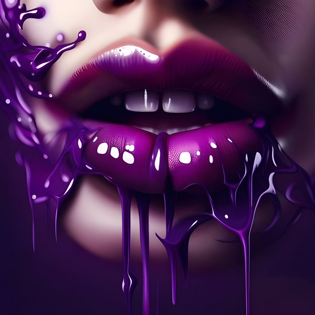 Poison Lips in Dark Fantasy Style