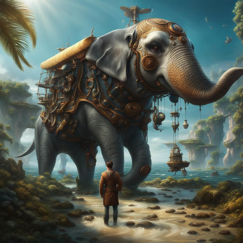 A Man's Fantastical Love for Animals and Machines