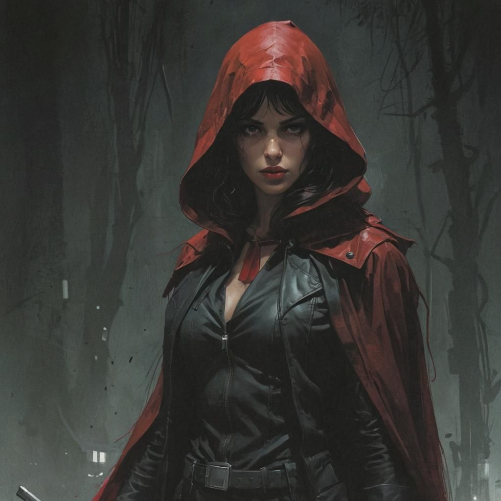 Little Red Riding Hood as Neo-Noir Comic Detective