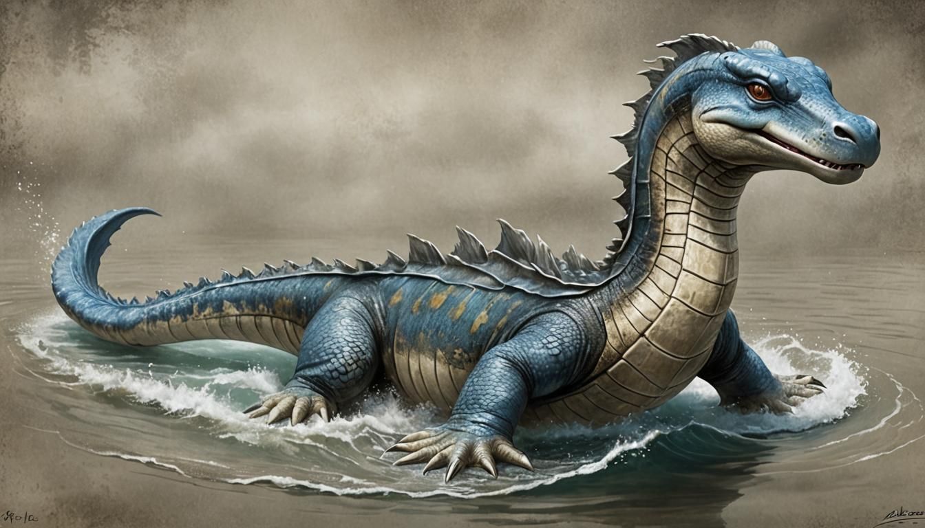 Realistic Heavily Textured Pokemon Lapras