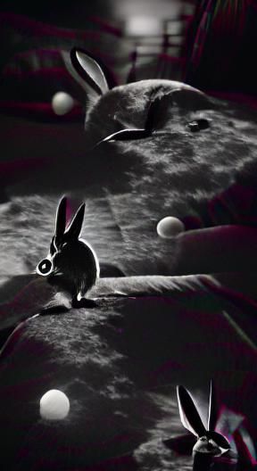 Rabbit in the Moon