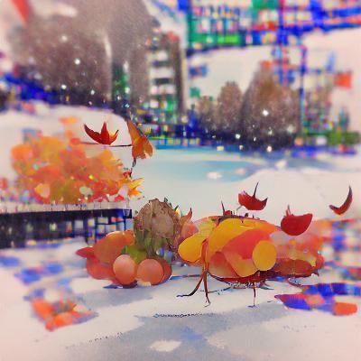 Abstract Image Generated From Blank Prompt