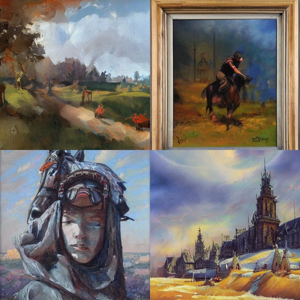 Surreal Figures in Dreamlike Digital Art