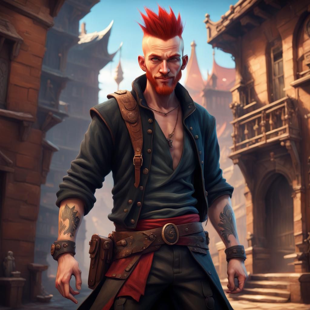 Maximus, a Renowned Thief and a Friend's DND Character