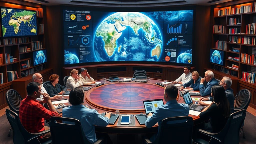 Global Thinkers Unite: Crisis Solutions in a Futuristic Worl...