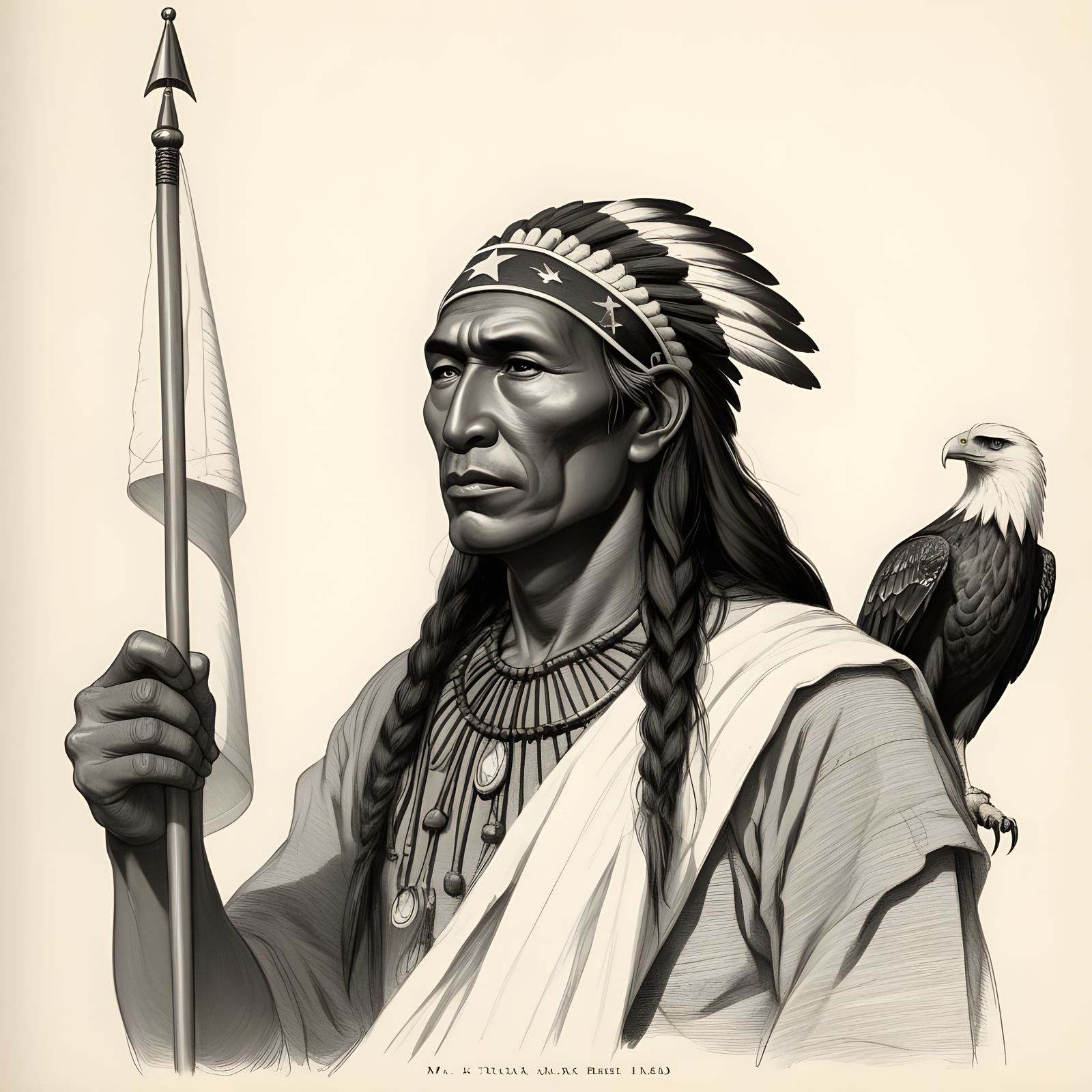 Black Hawk, a Resolute Pottawatomi Leader