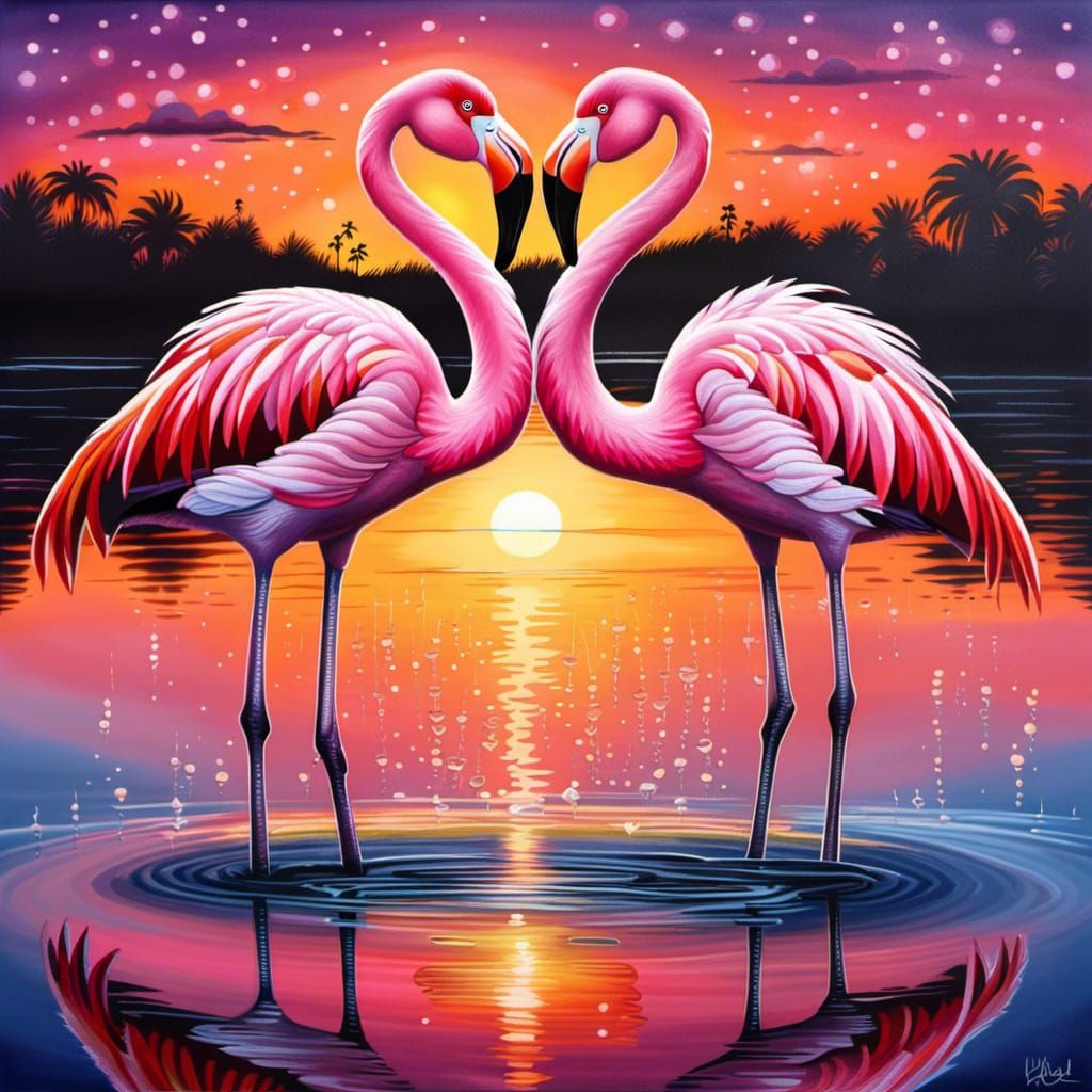 Love Flamingo Style