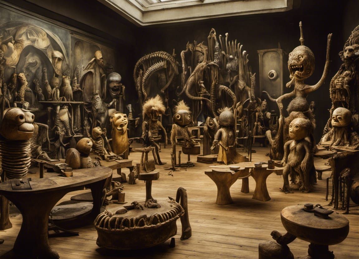 Surreal Cryptid Playground by Macabre Masters