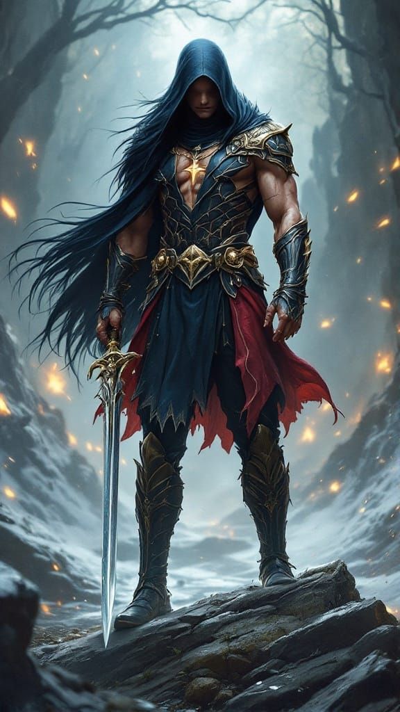 Mysterious Angelic Being