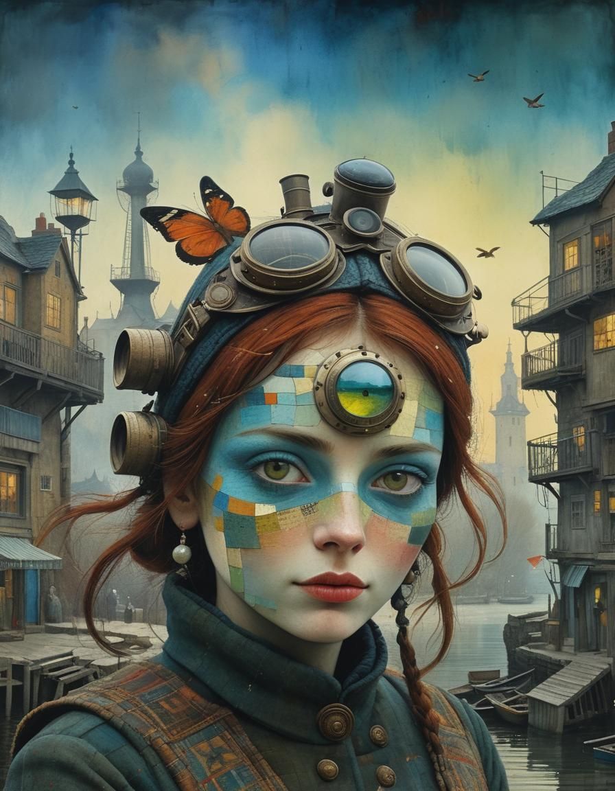 nature meets steampunk