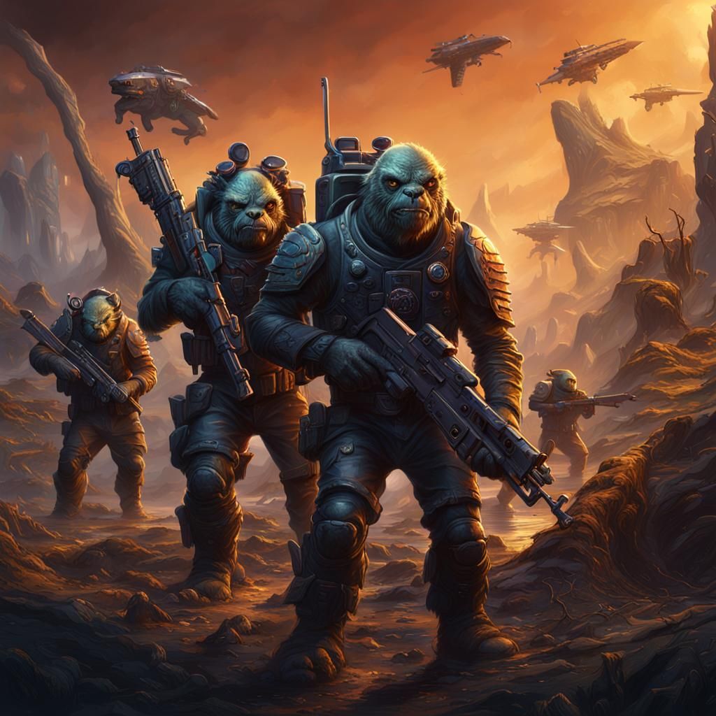 Creature Commandos: Fantastical Concept Art
