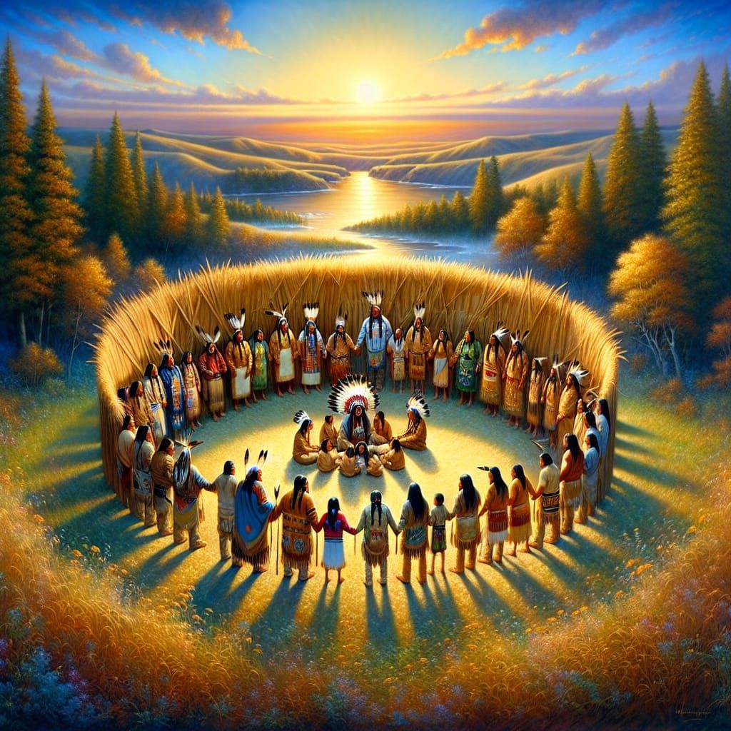 The Hoop of the Nation