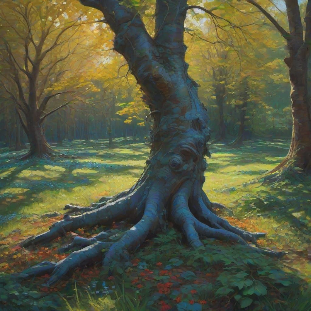 Kentucky coffee tree, American coffee berry, Kentucky mahoga...