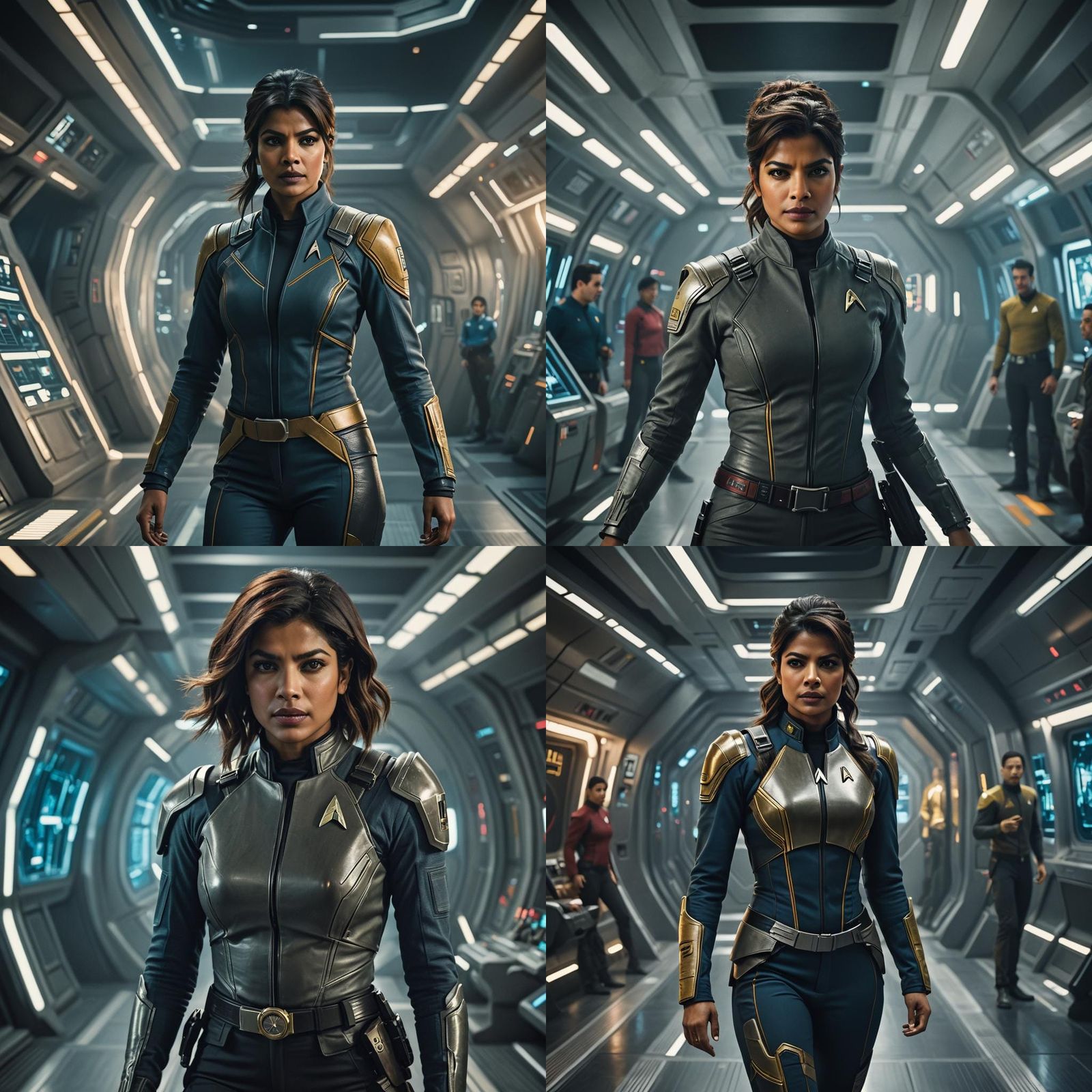 Priyanka Chopra as Star Trek Captain