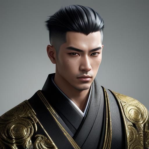 Glittering Kimono: A Fusion of Tradition and Future