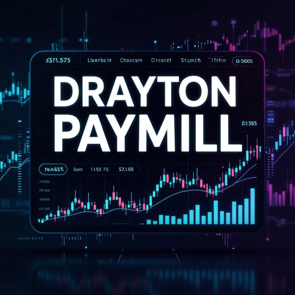 Futuristic Trading Platform with AI Data Streams