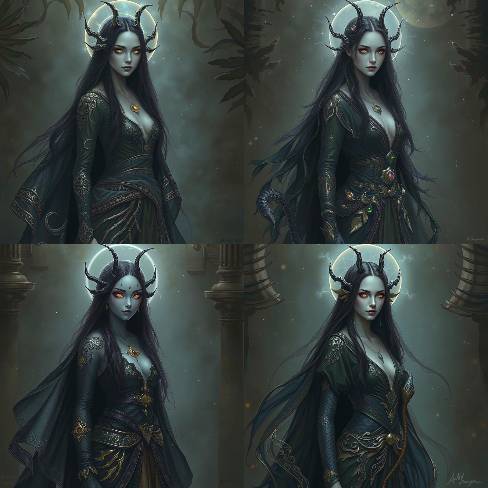 Radiant Snake-Featured Being of Light and Hope