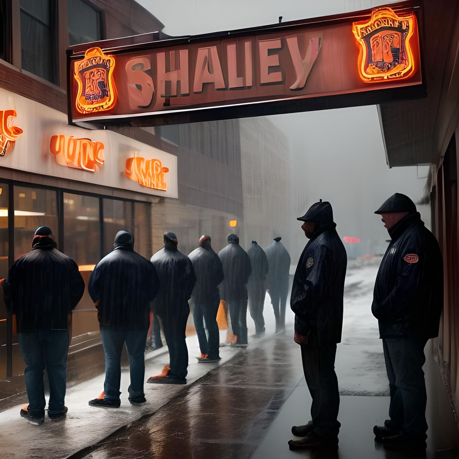 Chicago Bears Fans Brave Rain for Sunday Opening