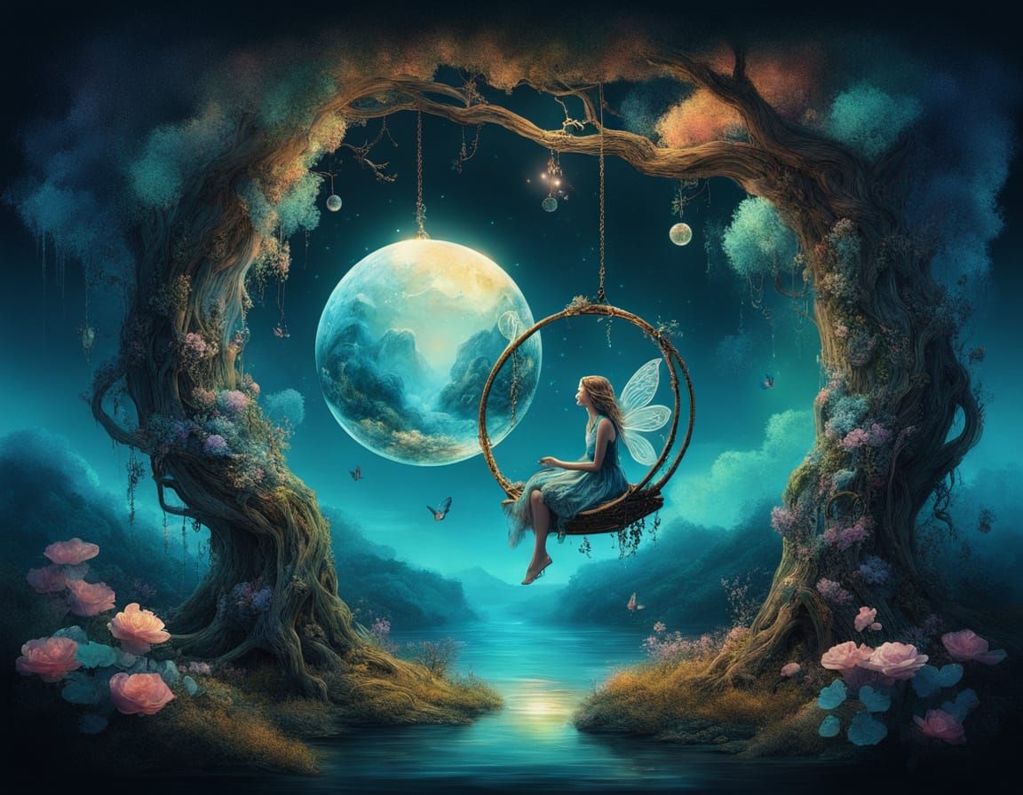 Fairy On The Swing