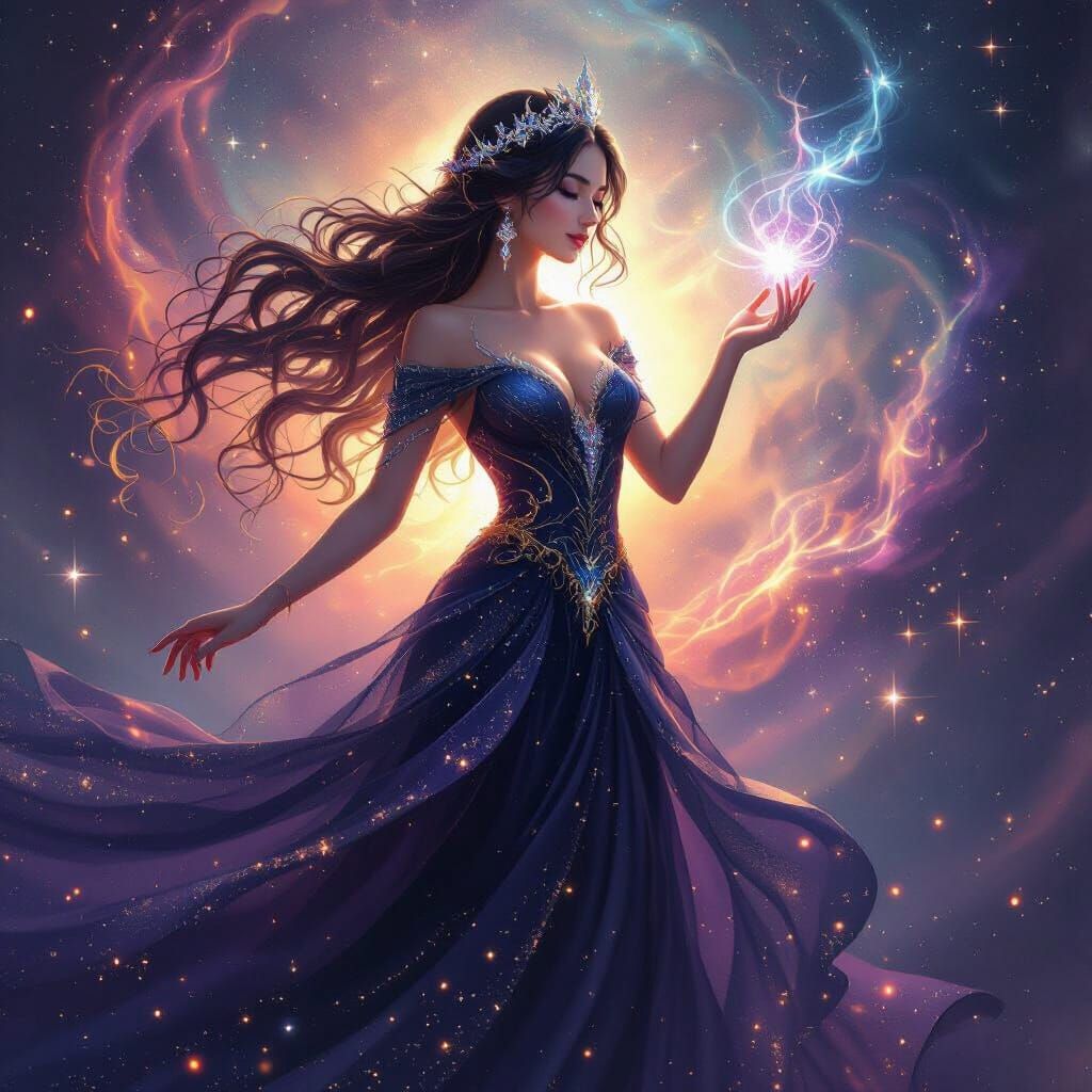 Cosmic Princess of Light and Dark