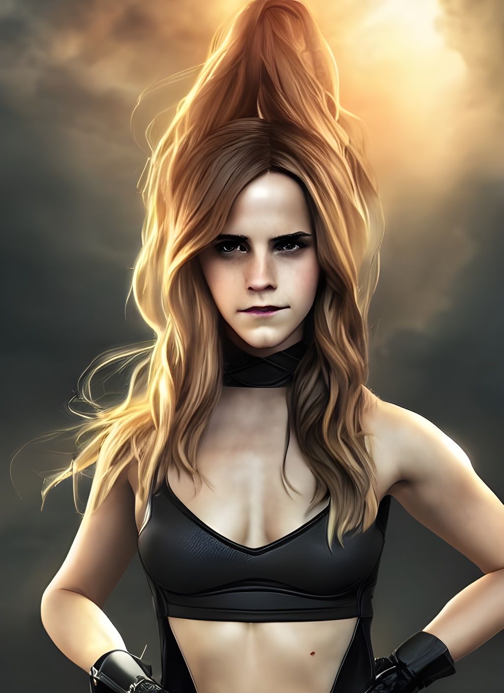 Emma Watson as Black Canary: Detailed Concept Art