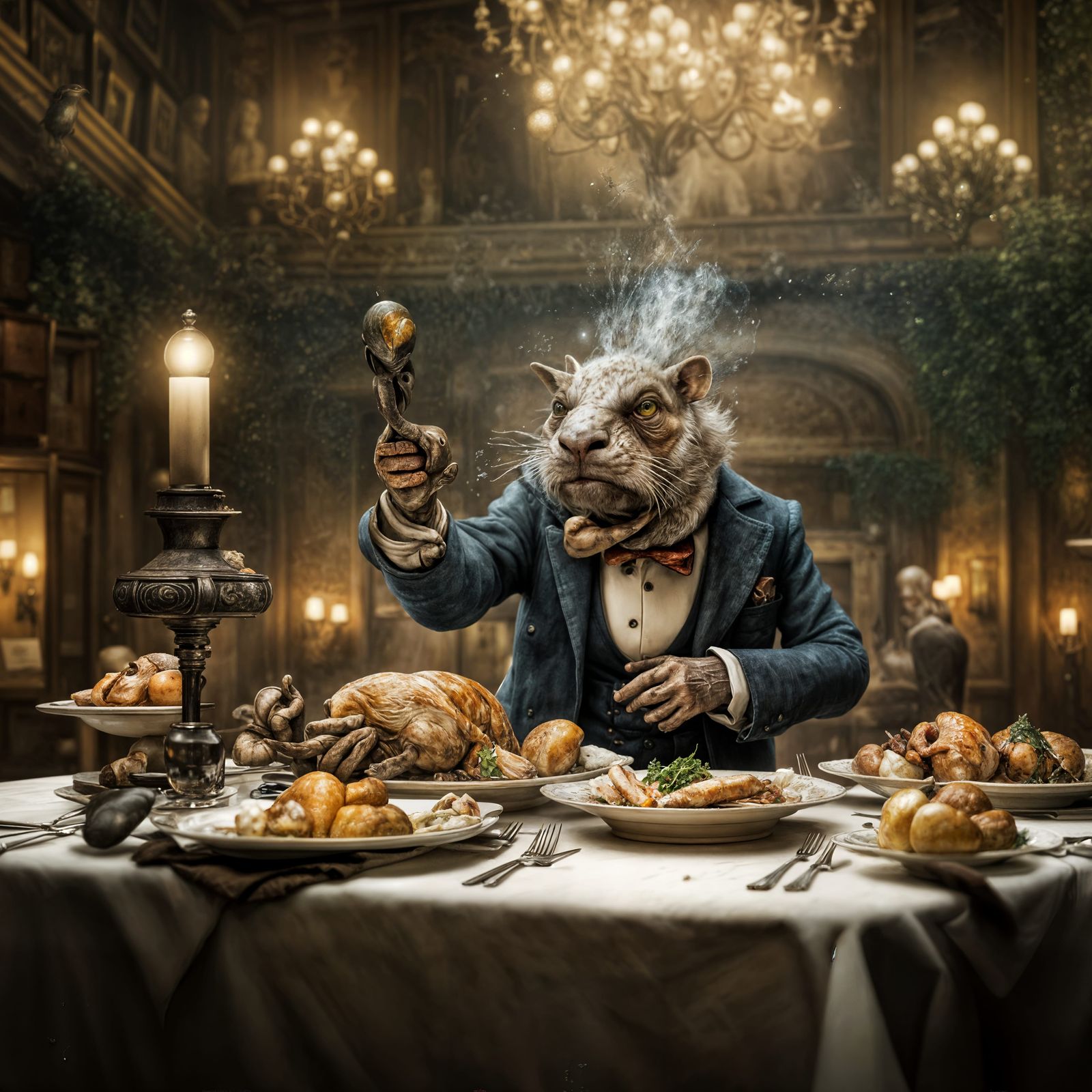 Conjuring up a spell to swap-out these chickens with a fresh...