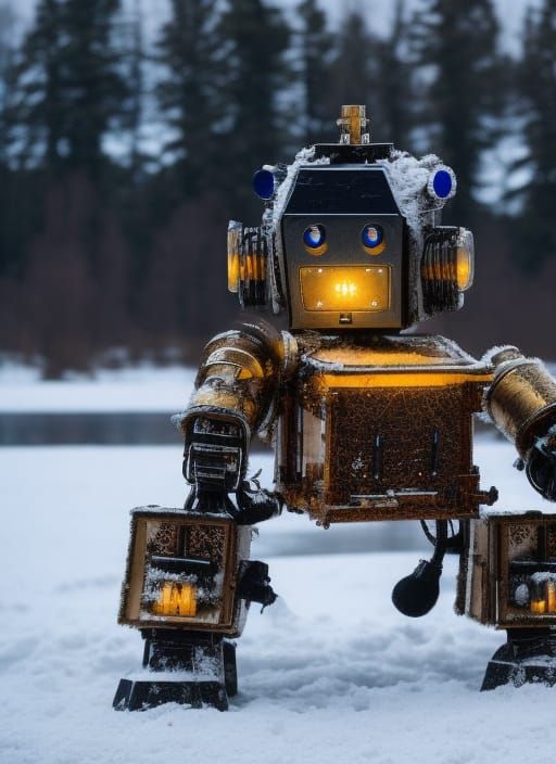 Frozen robot