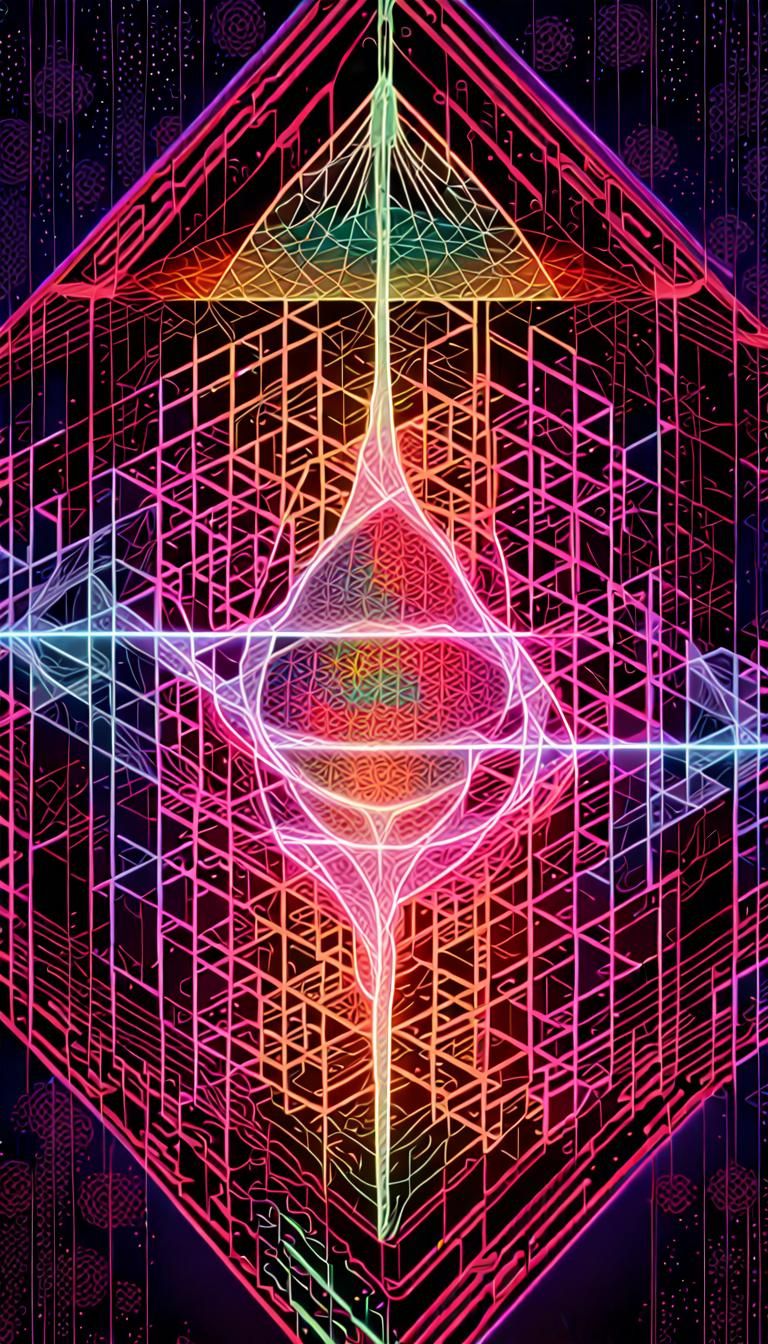 Sacred Geometry: Quantum Mechanics and Higher Dimensions