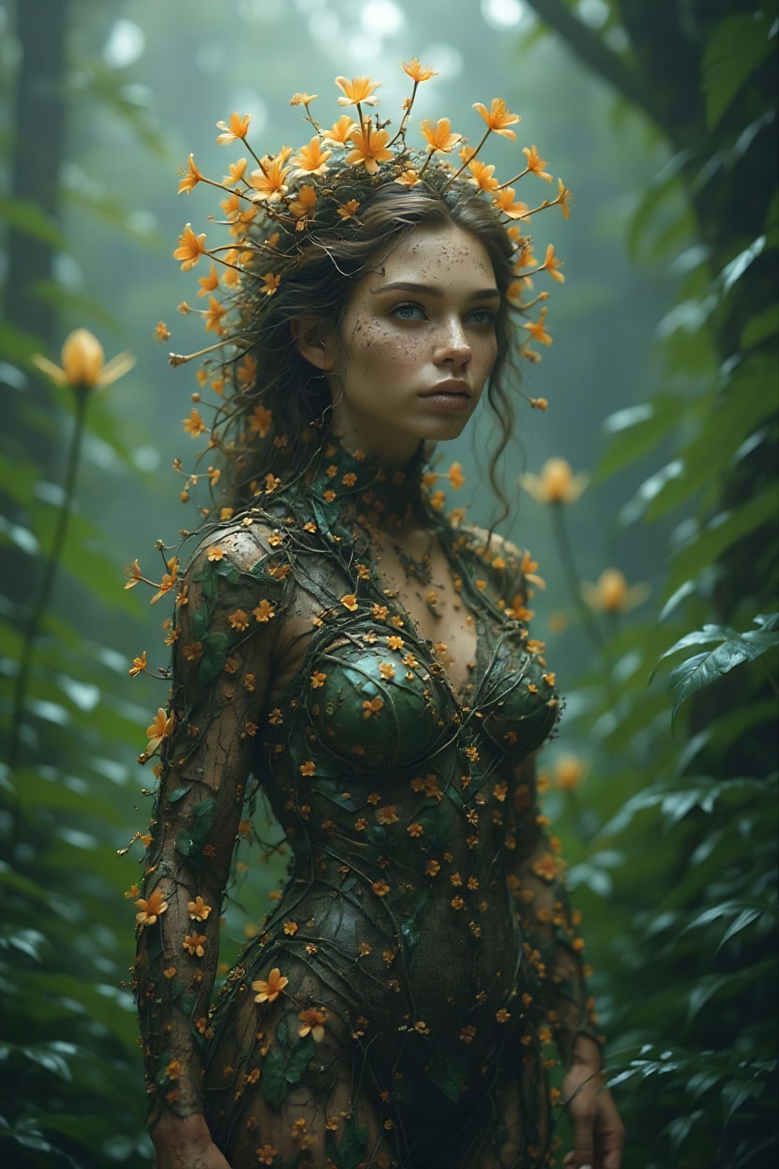 Une dryade surréaliste