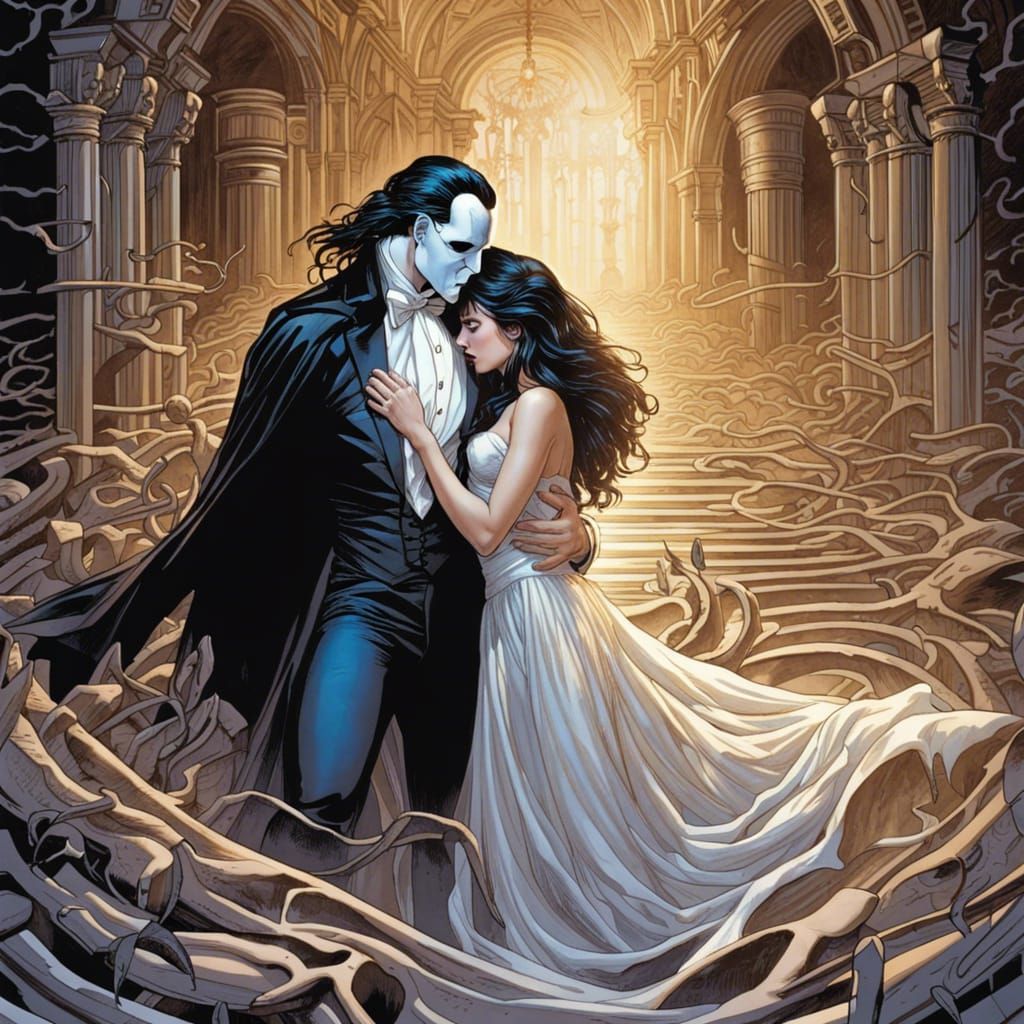 Phantom of the Opera: Comic Book Art