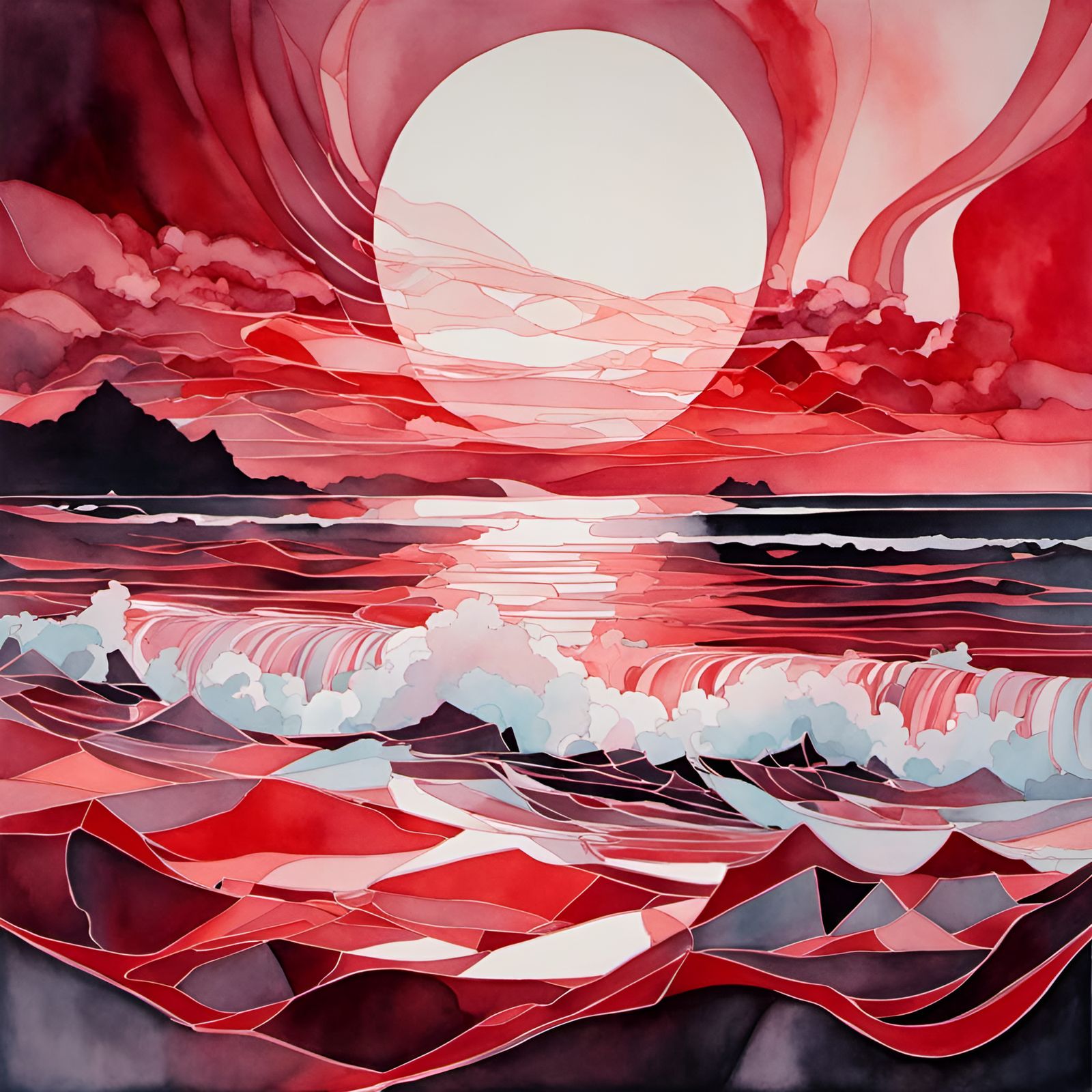 Sunset on the Coast